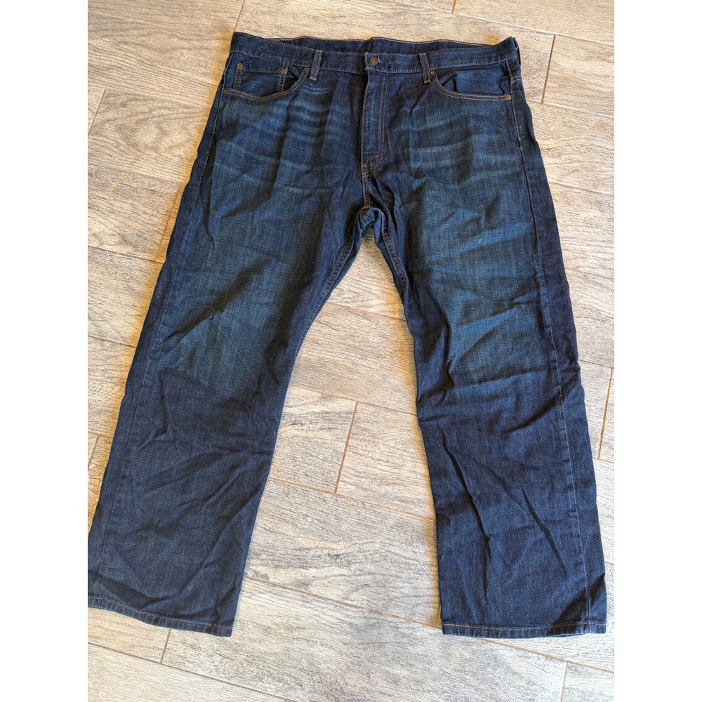 Levi's 569 Loose Straight Jeans 40x30 Dark Wash Denim Mens 40 x 30 Levi Strauss
